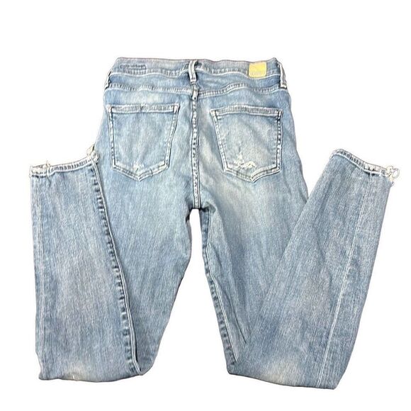 COH CITIZENS OF HUMANITY Premium Vintage Rocket Crop High Rise Skinny Jeans Dist - Picture 2 of 12